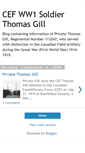 Mobile Screenshot of cefww1soldiertgill.blogspot.com