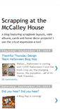 Mobile Screenshot of mccalleyhouse.blogspot.com