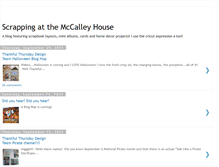 Tablet Screenshot of mccalleyhouse.blogspot.com