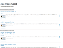 Tablet Screenshot of dvd-ripper-mac.blogspot.com