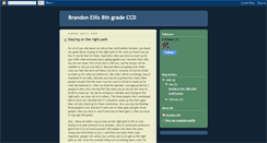 Desktop Screenshot of brandonellis8thgradeccd.blogspot.com