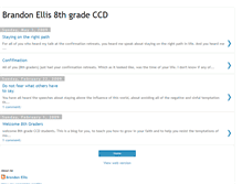 Tablet Screenshot of brandonellis8thgradeccd.blogspot.com