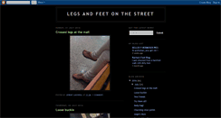 Desktop Screenshot of legsnfeetonthestreet.blogspot.com