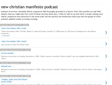 Tablet Screenshot of newchristianmanifesto.blogspot.com