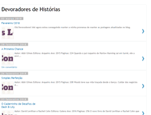 Tablet Screenshot of devoradoreshistorias.blogspot.com