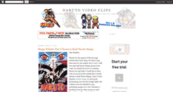 Desktop Screenshot of naruto-videoclips.blogspot.com