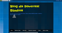 Desktop Screenshot of daversalstudios.blogspot.com