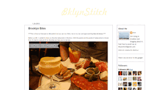 Desktop Screenshot of bklynstitch.blogspot.com