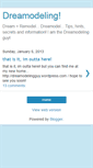 Mobile Screenshot of dreamodeling.blogspot.com