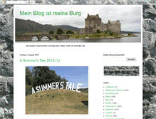 Tablet Screenshot of meinblogistmeineburg.blogspot.com