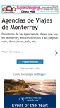 Mobile Screenshot of agenciasdeviajesdemonterrey.blogspot.com