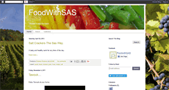 Desktop Screenshot of foodwithsas.blogspot.com