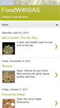 Mobile Screenshot of foodwithsas.blogspot.com