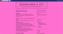 Desktop Screenshot of nederlandsict-heleen.blogspot.com