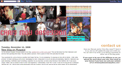 Desktop Screenshot of chrismoyobsession.blogspot.com