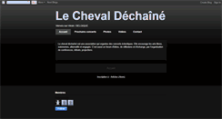 Desktop Screenshot of chevaldechaine.blogspot.com