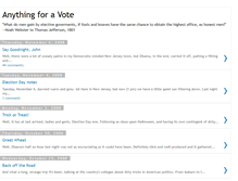 Tablet Screenshot of anythingforavote.blogspot.com