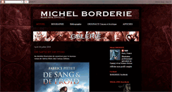 Desktop Screenshot of michelborderie-art.blogspot.com