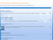 Tablet Screenshot of 1btechenglish.blogspot.com