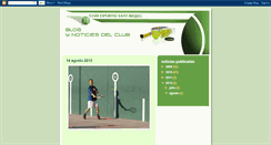 Desktop Screenshot of clubesportiusantmiquel.blogspot.com