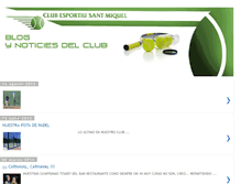 Tablet Screenshot of clubesportiusantmiquel.blogspot.com