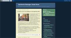 Desktop Screenshot of gbstedebroec.blogspot.com