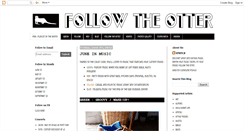 Desktop Screenshot of follow-the-otter.blogspot.com