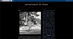 Desktop Screenshot of instantaneasdefondo.blogspot.com