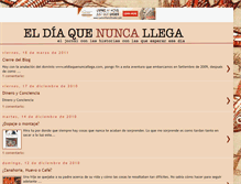 Tablet Screenshot of eldiaquenuncallega.blogspot.com