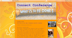 Desktop Screenshot of connectconference2009.blogspot.com