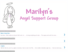 Tablet Screenshot of angelssupportgroup.blogspot.com