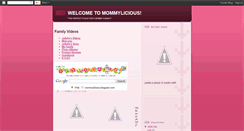 Desktop Screenshot of mommylicious.blogspot.com