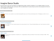 Tablet Screenshot of imaginedances.blogspot.com