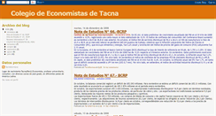Desktop Screenshot of econtacna.blogspot.com