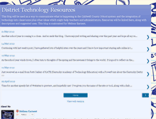 Tablet Screenshot of caldwelldistricttrt.blogspot.com