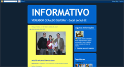 Desktop Screenshot of geraldosilveira.blogspot.com