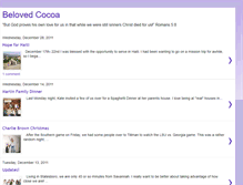 Tablet Screenshot of belovedcocoa.blogspot.com