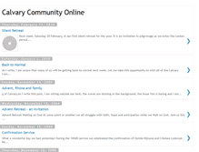 Tablet Screenshot of calvarycommunityonline.blogspot.com
