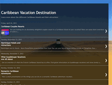 Tablet Screenshot of caribbean-vacations-deals.blogspot.com