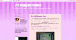 Desktop Screenshot of creatingmemories4you.blogspot.com