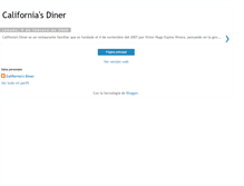 Tablet Screenshot of californiasdiner.blogspot.com