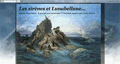 Desktop Screenshot of lessirenesetlunabellune.blogspot.com