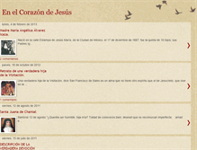 Tablet Screenshot of corazondejesusenticonfio.blogspot.com