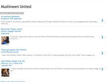 Tablet Screenshot of muslimeen-united.blogspot.com
