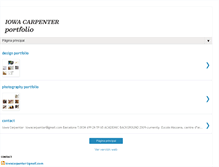 Tablet Screenshot of iowacarpenter.blogspot.com