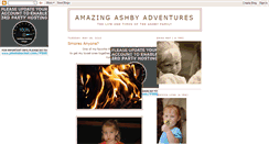 Desktop Screenshot of amazingashbyadventures.blogspot.com