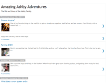 Tablet Screenshot of amazingashbyadventures.blogspot.com