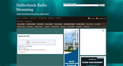 Desktop Screenshot of netherlandsradio.blogspot.com