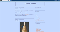 Desktop Screenshot of laurenmakes.blogspot.com