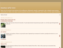 Tablet Screenshot of mama-arte-eco.blogspot.com